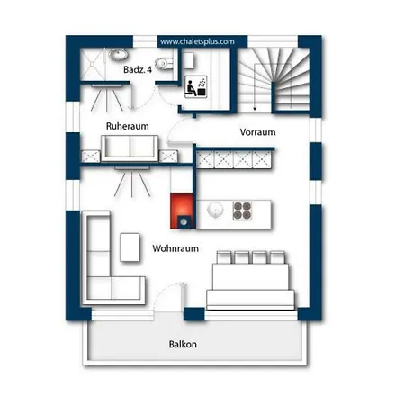 度假居 Nationalpark Roetspitze